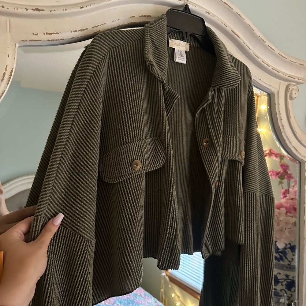 Altered State Olive Green Top